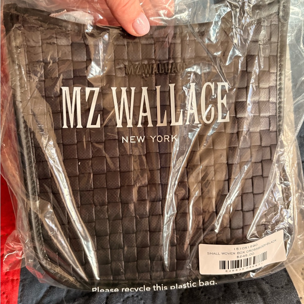 NWT Authentic MZ Wallace Small Woven Box